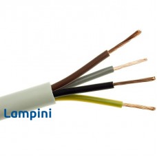  Καλώδιο Εύκαμπτο NYMHY H05VV-F 4x0,75mm² Λευκό